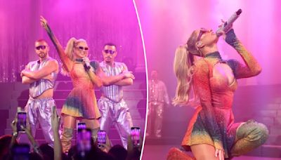 That’s Hot: Paris Hilton performs new single at Alice + Olivia’s Pride bash