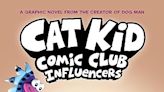 'Cat Kid Comic Club Influencers' a fun graphic novel to read to, with young ones