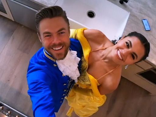 Derek Hough returns to SLC to dance up a TV special — and his wife is back on stage with him