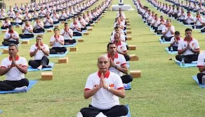 Yoga helps soldiers harness aggressive capabilities required for country's security: Rajnath Singh - ET Government