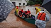 Southern Brazil has been hit by the worst floods in 80 years. At least 37 people have died