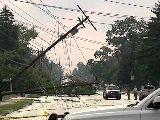 Power restored for most as of Monday evening. But some still waiting