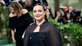 Lily Gladstone Embodies Easy Elegance in a transparent Black Cape Dress at the 2024 Met Gala