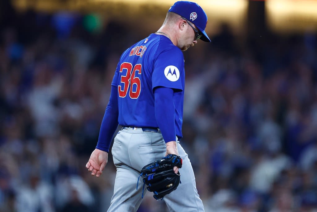 Rough night for Chicago Cubs lefty Jordan Wicks, who is trying to finish the season strong after missed time