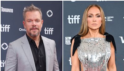 Jennifer Lopez, de la mano de Matt Damon, mejor amigo de Ben Affleck