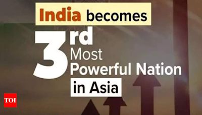 India’s rising influence in the Asia Power Index surpassing Japan and China; ranks 3rd in the list | - Times of India