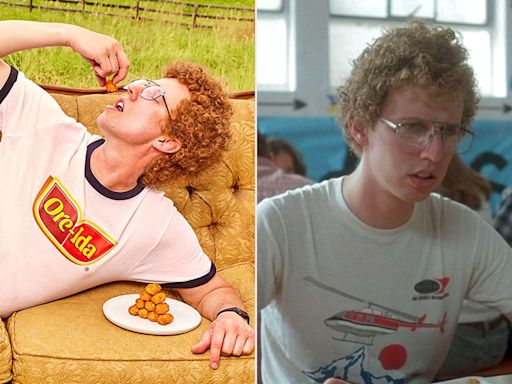 Jon Heder Recreates Napoleon Dynamite Tater Tots Scene 20 Years Later — but Now with ‘Tot-Protecting Pants’ (Exclusive)