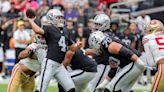 Raiders OG Netane Muti grades out well after replacing Dylan Parham