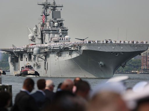 Watch Live: Fleet Week sails into NYC with Parade of Ships