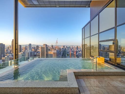 大阪最新飯店有「世界最高無邊際露天風呂」 泡湯看百萬夜景