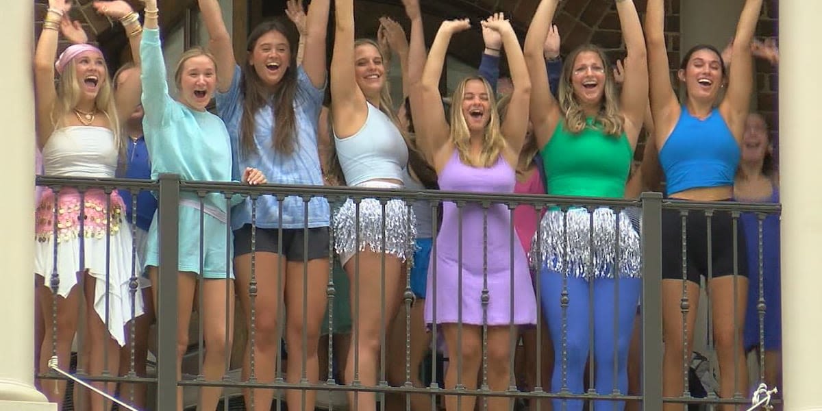 University of Alabama Sorority Rush begins this weekend in Tuscaloosa