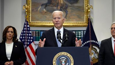 Biden to speak today about ending his 2024 reelection campaign
