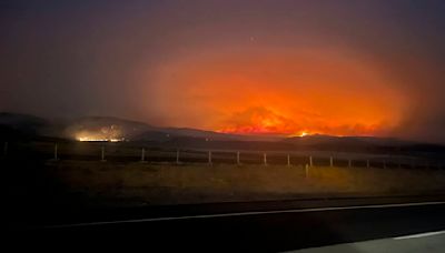 Oregon fire is the largest burning in the US. Officials warn an impending storm could exacerbate it
