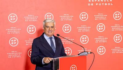 Rocha ya ejerce como presidente de la Real Federación Española de Fútbol