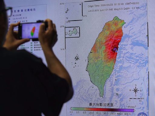 突破天際！全球地震3D圖曝光 鄉民一看台灣傻掉了：這叫正常？