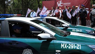 Venustiano Carranza refuerza seguridad con vehículos policiacos