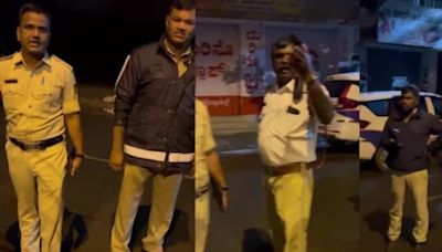 Bengaluru Police Officers Argue Over Responsibility As Accident Victim Bleeds On Road | Video - News18