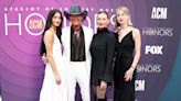 Tim McGraw, Faith Hill and their daughters stun on the 2023 ACM Honors red carpet