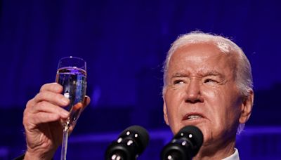 Biden keeps up his attack on 'sleepy Don' with a slew of jokes aimed at Trump at the White House Correspondents' dinner