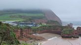 Beach closed for days after 'significant' rock fall