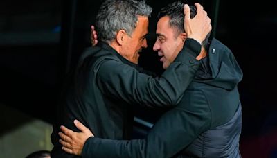 Luis Enrique: "Me hubiese gustado que Xavi siguiese"