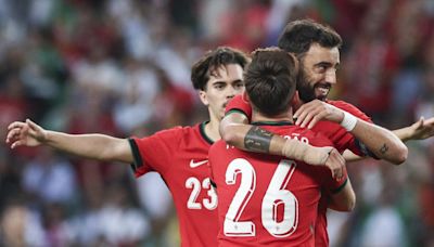 4-2: Portugal, sin Cristiano, se 'duerme' y empaña el primer test previo a la Euro