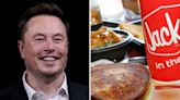 An enduring food favorite of Elon Musk across 3 decades is Jack in the Box's teriyaki bowl