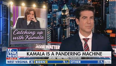 Jesse Watters says Kamala Harris is being used "like a DEI prop"