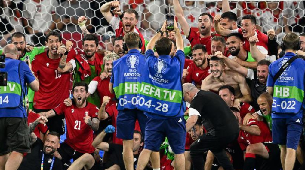 'Best day in Georgian lives' as they stun Portugal