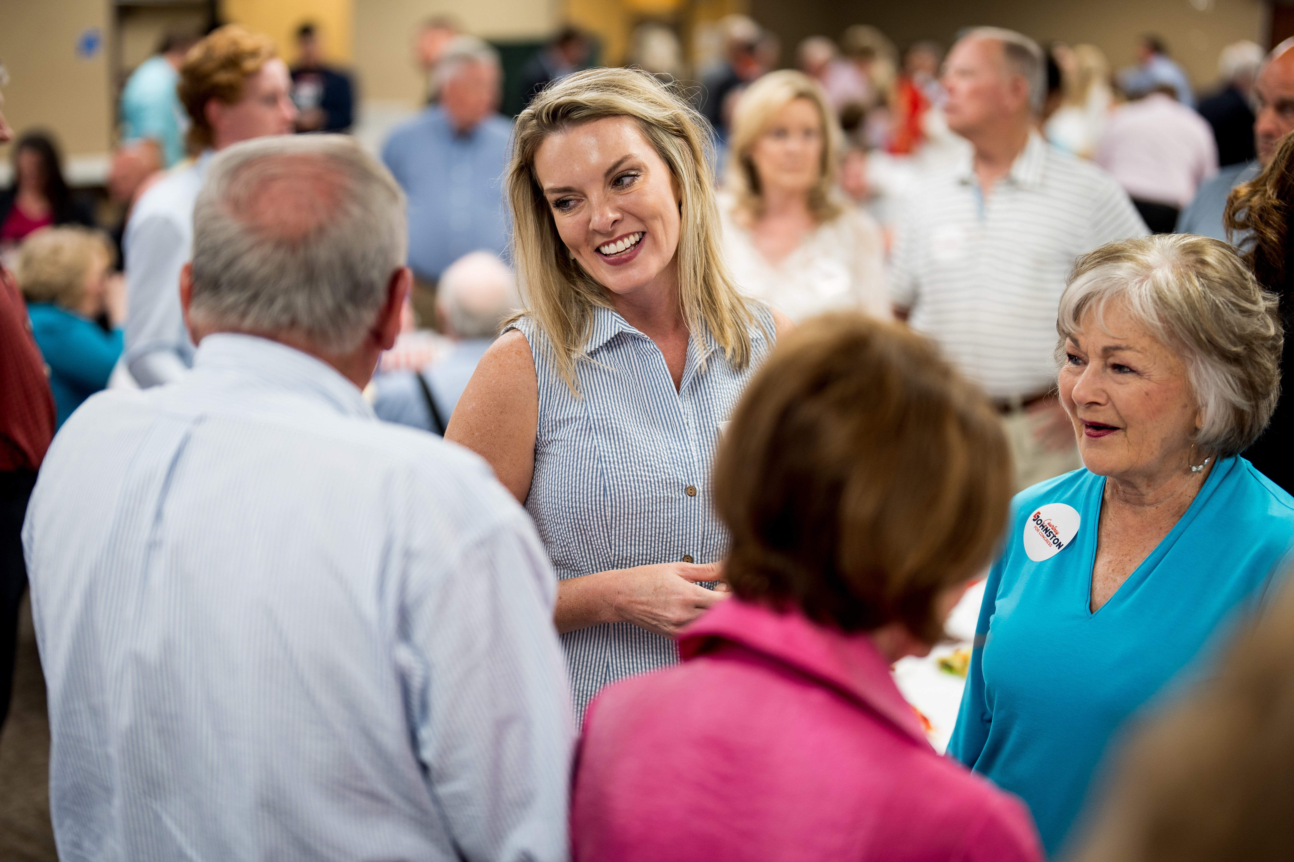 Johnston touts record, wins traditional GOP backers in race for Tennessee's 5th District