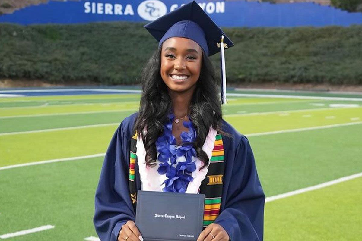 Diddy's Daughter Chance Graduates High School amid Dad's Legal Drama: 'Just the Beginning'