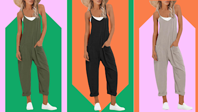 This 'adorable' sleeveless jumpsuit is 'so comfortable' for summer — and it's only $40 on Amazon