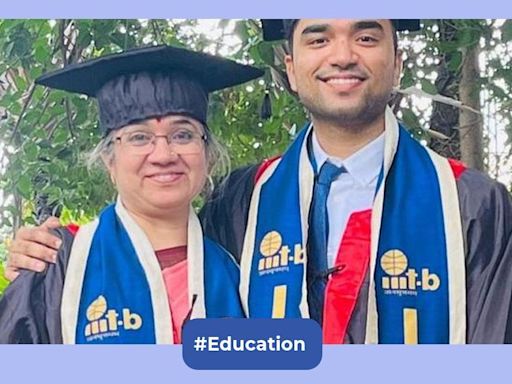 'Core memory for both of us': Mother earns PhD, son gets MTech as they graduate together from IIIT-B