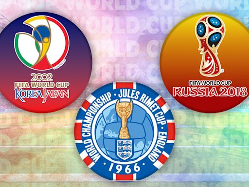 Every FIFA World Cup logo from 1930 to 2026