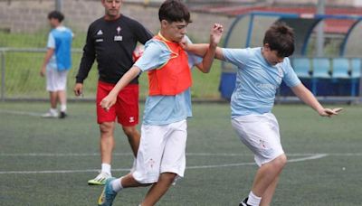 El Celta de Vigo echa 'raíces' futbolísticas en Castrillón