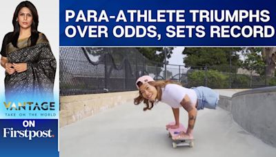 US Para-athlete Sets World Record for Longest Handstand on Skateboard |