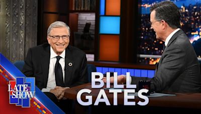 Ketchup with Bill Gates: ‘Late Show’ chat starts with love for hot dogs and ends with concerns over AI