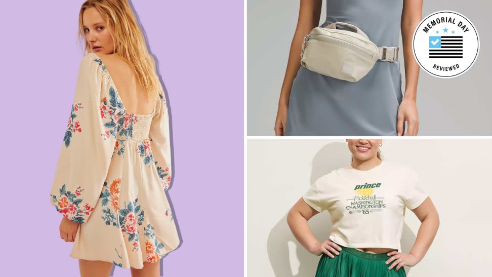 Memorial Day clothing sales: Save up to 77% at Spanx, Free People, lululemon, Target