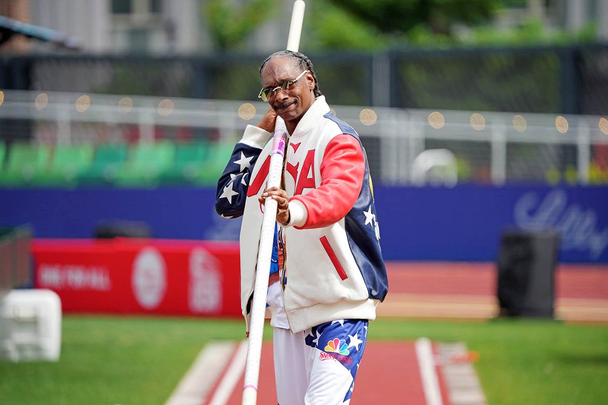 Snoop Dogg takes over US Olympic Track & Field Trials for NBC