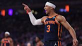 Knicks’ Josh Hart Reacts After Playing 48 Minutes Again in Game 2