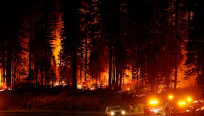 California wildfire Borel Fire in Kern County has burned through thousands of acres