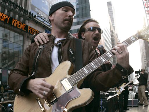 How to play Edge-style rhythm guitar with four unusual chords from U2 songs