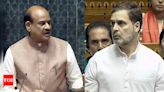 'Reference to Emergency clearly political,' Rahul tells Speaker Om Birla in first meeting as leader of opposition | India News - Times of India