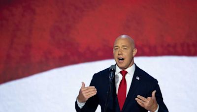 US Rep. Brian Mast speaks at Republican National Convention
