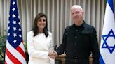 Nikki Haley se reunió con Yoav Gallant y Benny Gantz en Israel para tratar la amenaza de Hamas e Irán