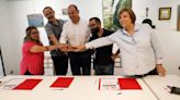 El PSOE y Cambia Avilés analizan su pacto en el primer año de mandato