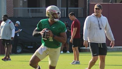 Helmet communication reinforces learning from FSU coaches to QB, LB