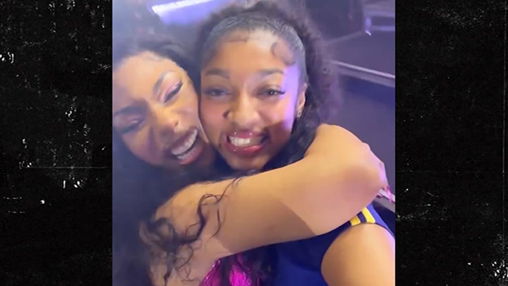 Angel Reese Dances Onstage With Megan Thee Stallion At Lollapalooza