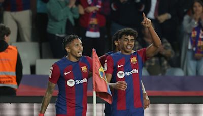 Barcelona beat Real Sociedad to move second