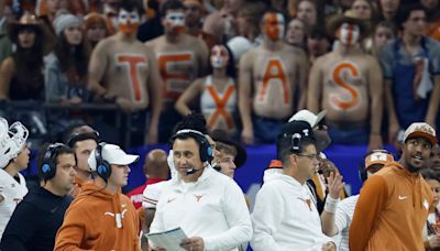 Texas coach Steve Sarkisian talks about the SEC, NFL draft and a potential CFP season